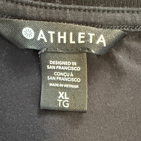 Athleta Ribbed panel tee - Picture 4 of 4